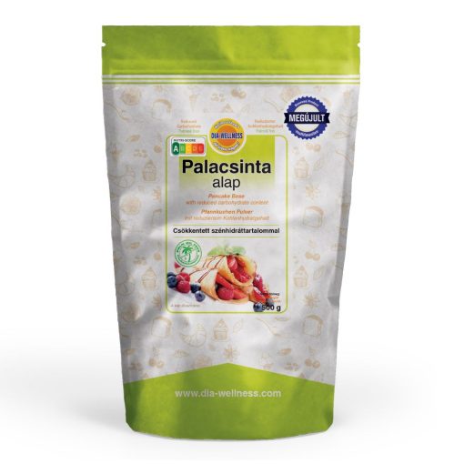 Maltit mentes Dia-Wellness palacsinta alap por