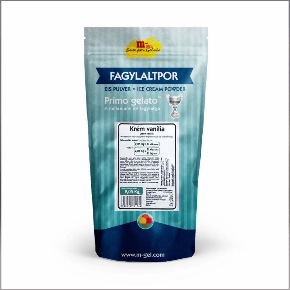 Krémvanília fagylaltpor