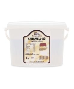 Karamell 80 ízesítő koncentrátum fagylaltokhoz, krémekhez 4 kg