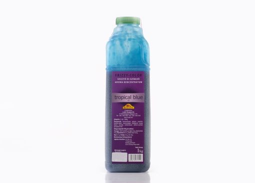 Frizzy-Color Tropical blue ízesítő és színező koncentrátum 1 kg