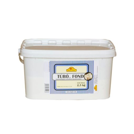 Túró Fond tejszínhab rögzítő szeletelhető tejszínkrémhez 2,5 kg