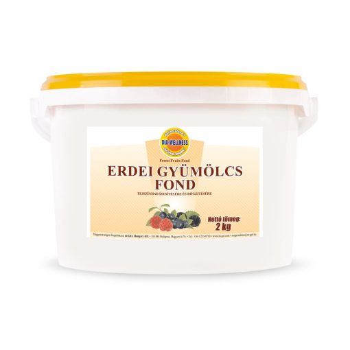 Dia-wellness erdei gyümölcs fond tejszínhab ízesítésére és rögzítésére 2 kg