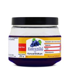 "mentes" kékszőlő ízű koncentrátum 0,25 kg