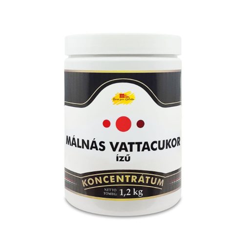 Málnás vattacukor ízű koncentrátum