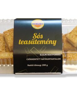 Dia-wellness sós teasütemény 200 g Lejárat: 2025.11.19.