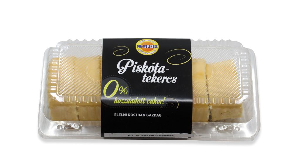 Dia-wellness Piskóta tekercs 200 g Lejárat: 2026.01.16.