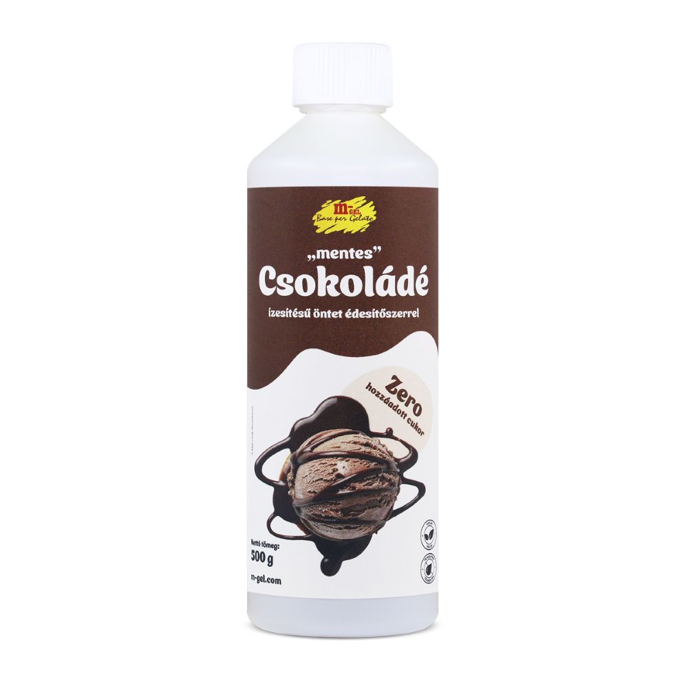 Csokoládé öntet zéró hozzáadott cukorral 0,5 kg